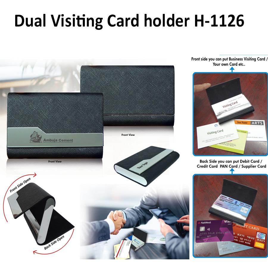 Front Side Open business Card Holder