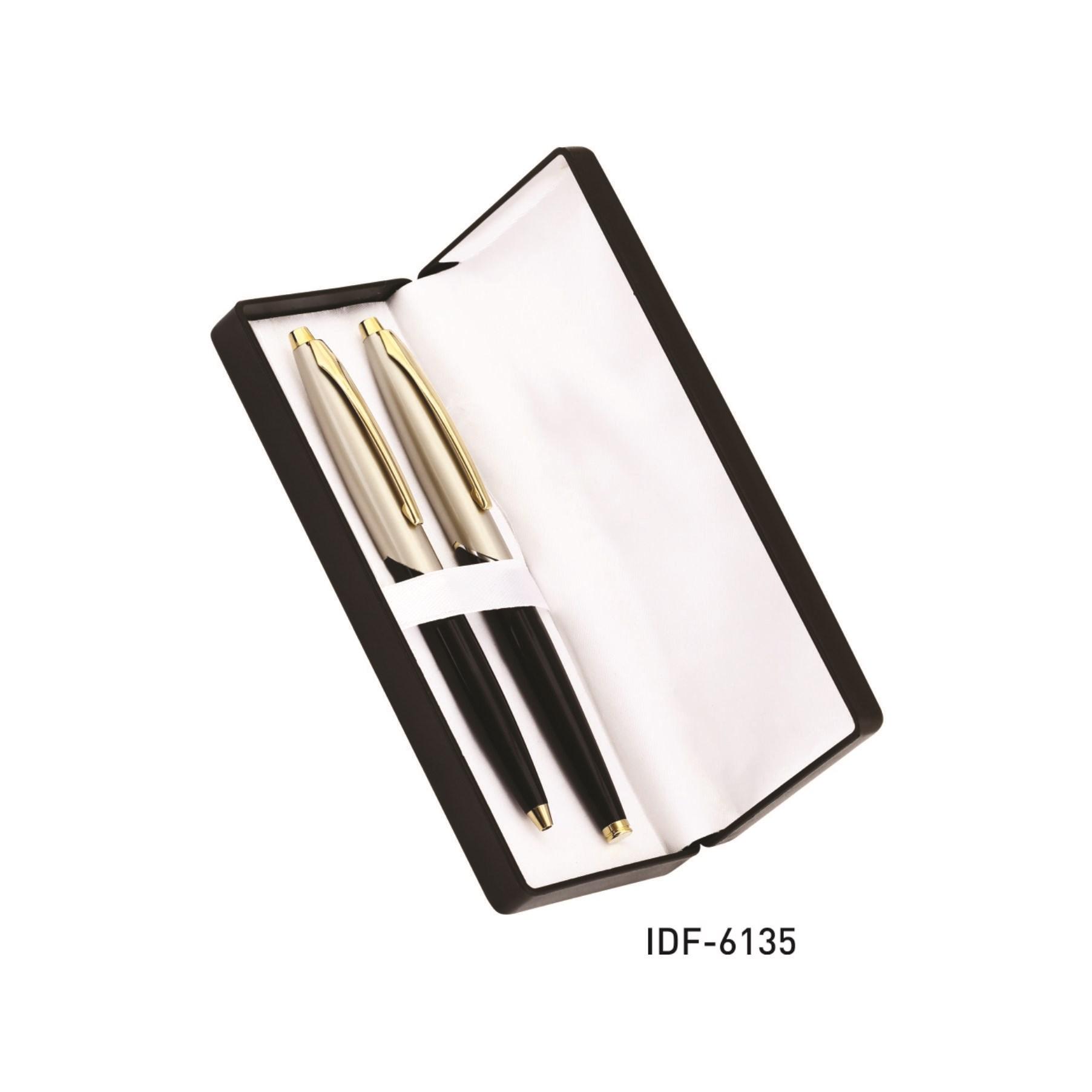 Sets Of Two Black Light Rose Gold Pens