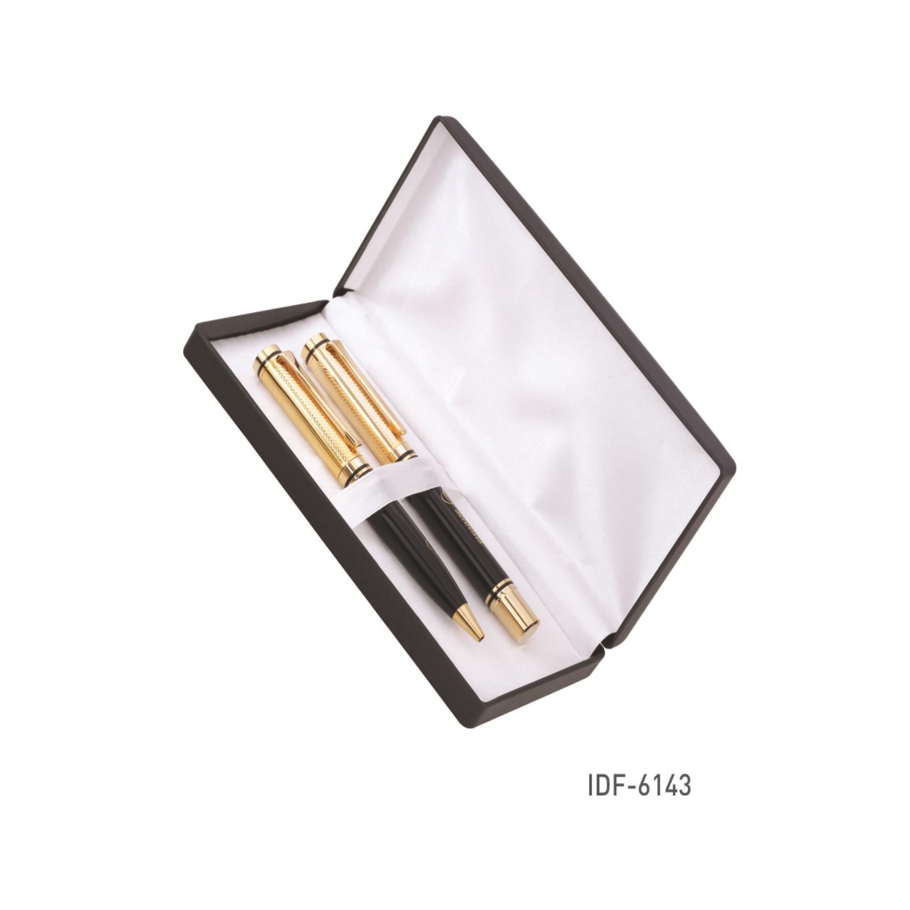 Set Of Two Light Gold Pens