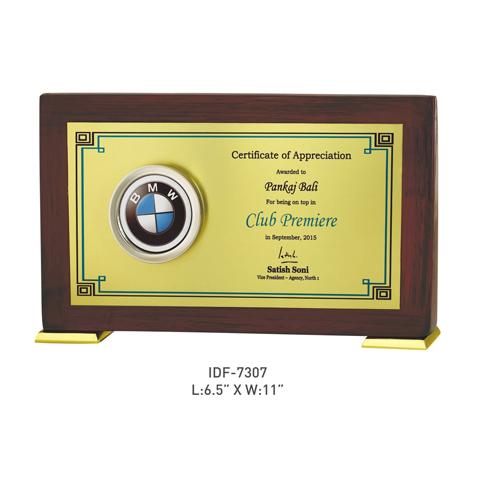 Appreciation Award With Stand