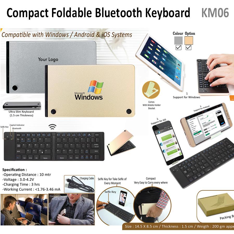Foldable Bluetooth Keyboard