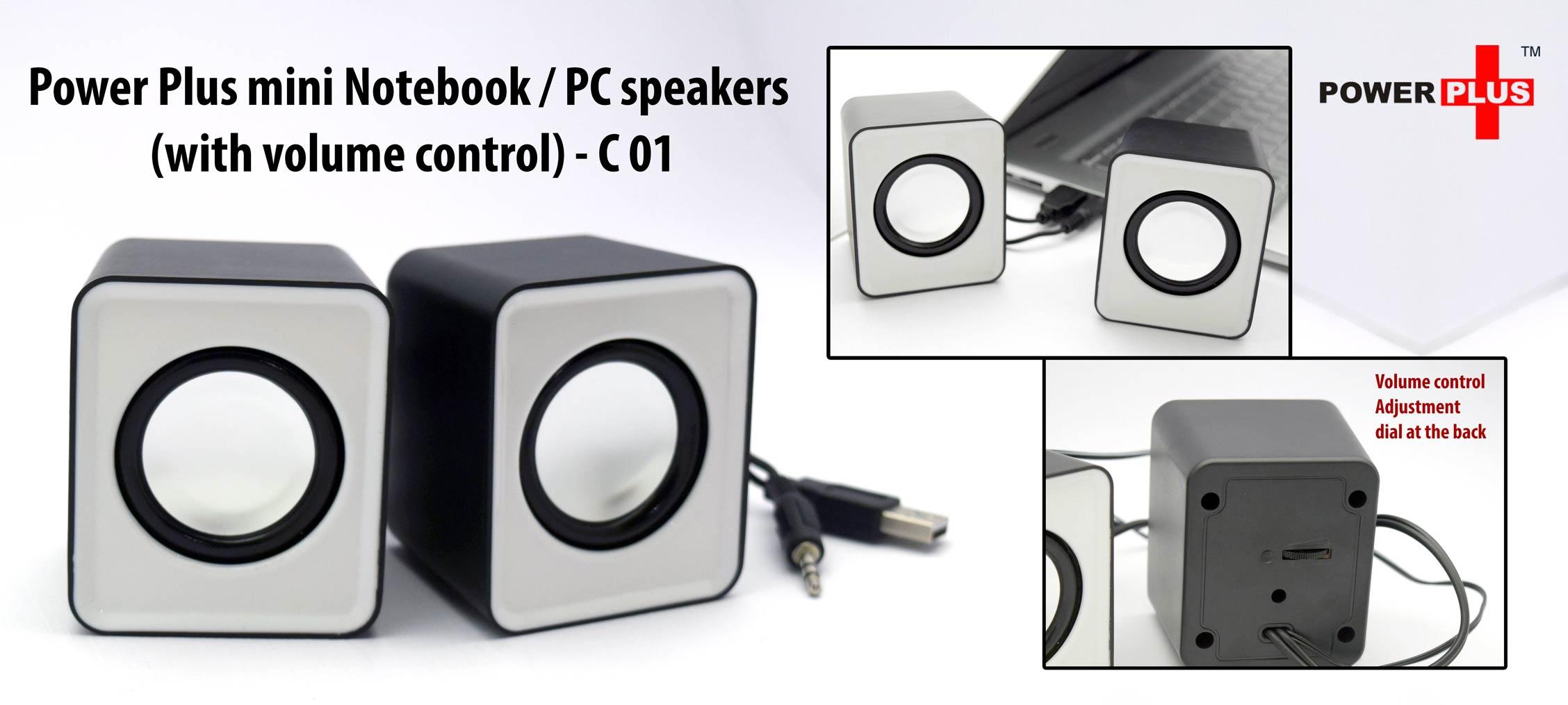 Power Plus Mini Notebook / Pc Speakers