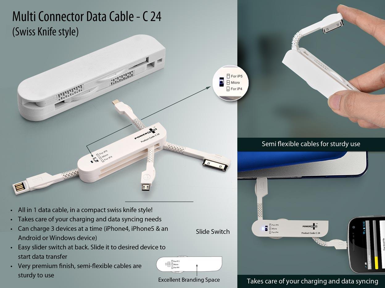 Multi Connector Data Cable