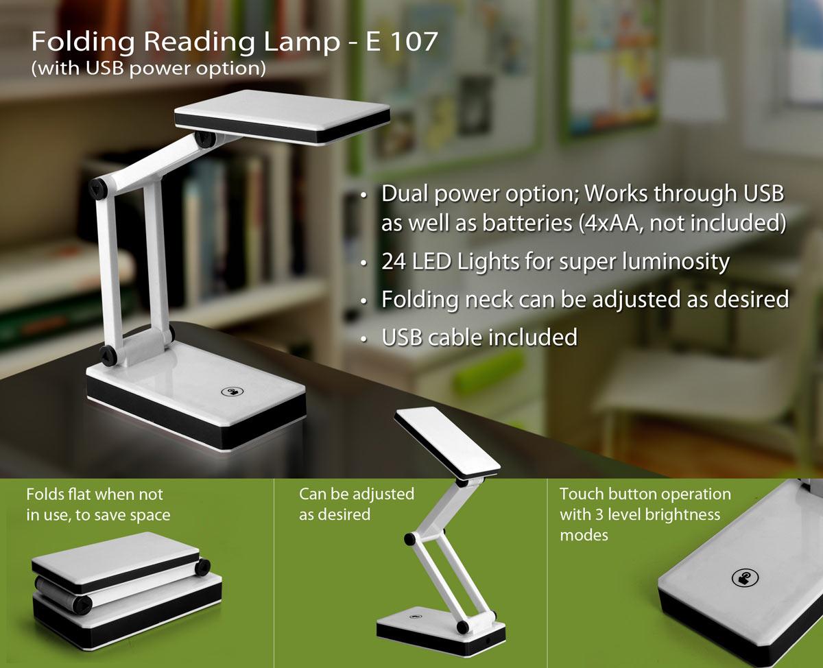 Folding Reading Lamp
