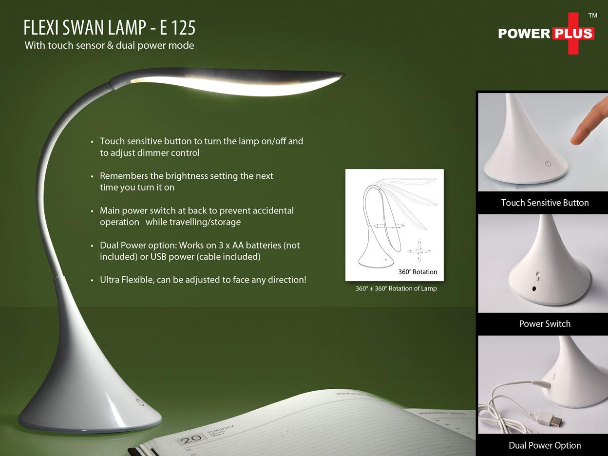Flexi Swan Lamp