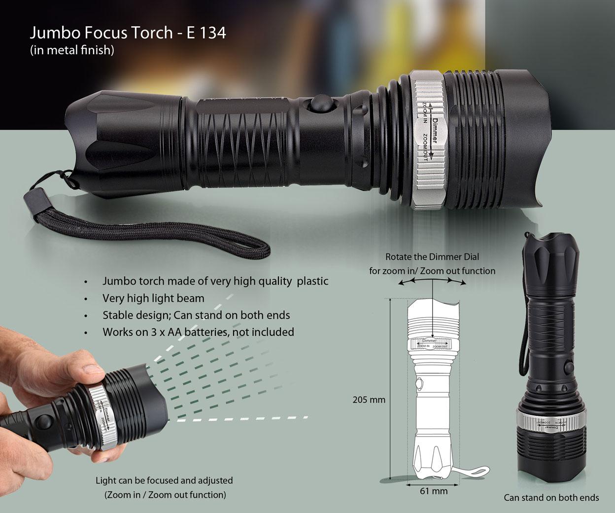 Jumbo Focus Torch