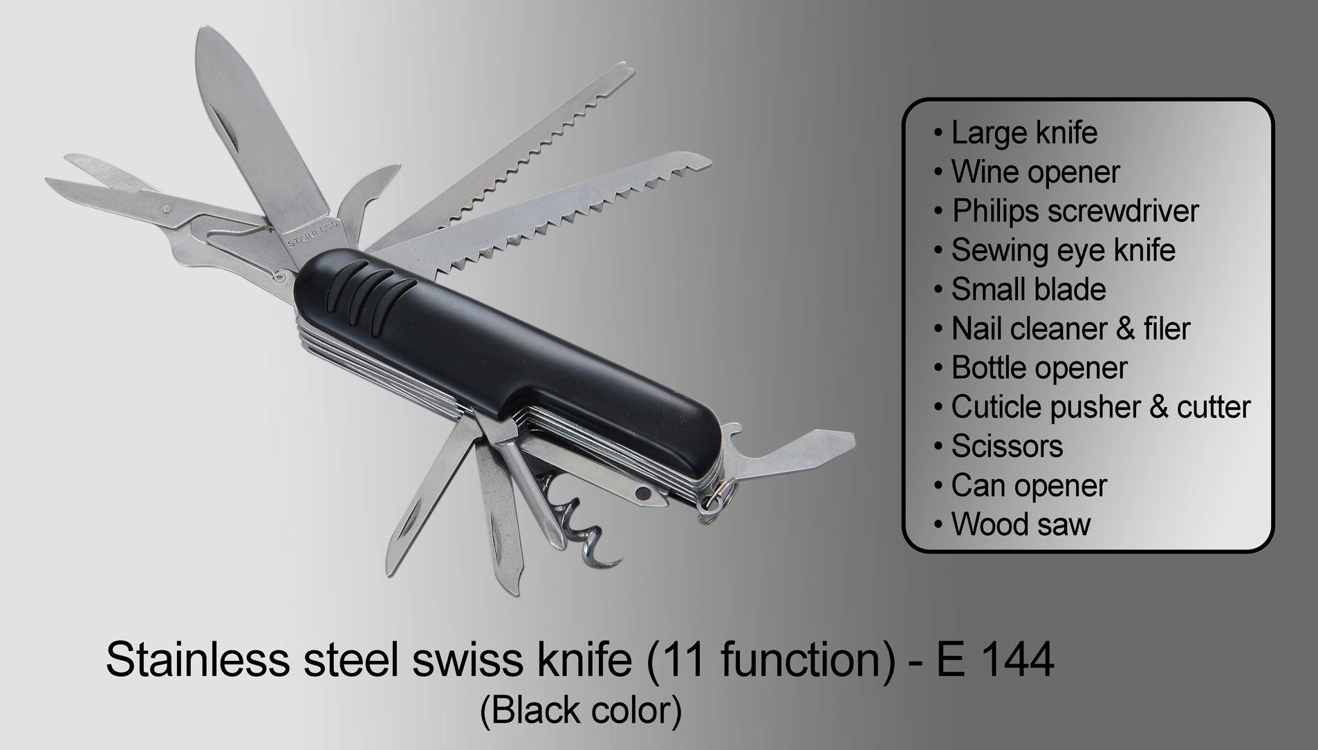 Stainless Steel Swiss Knife