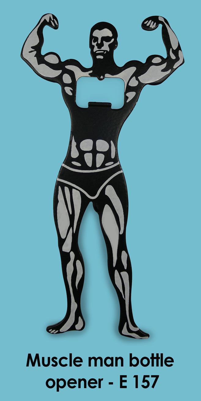 Muscle Man Bottle Opener