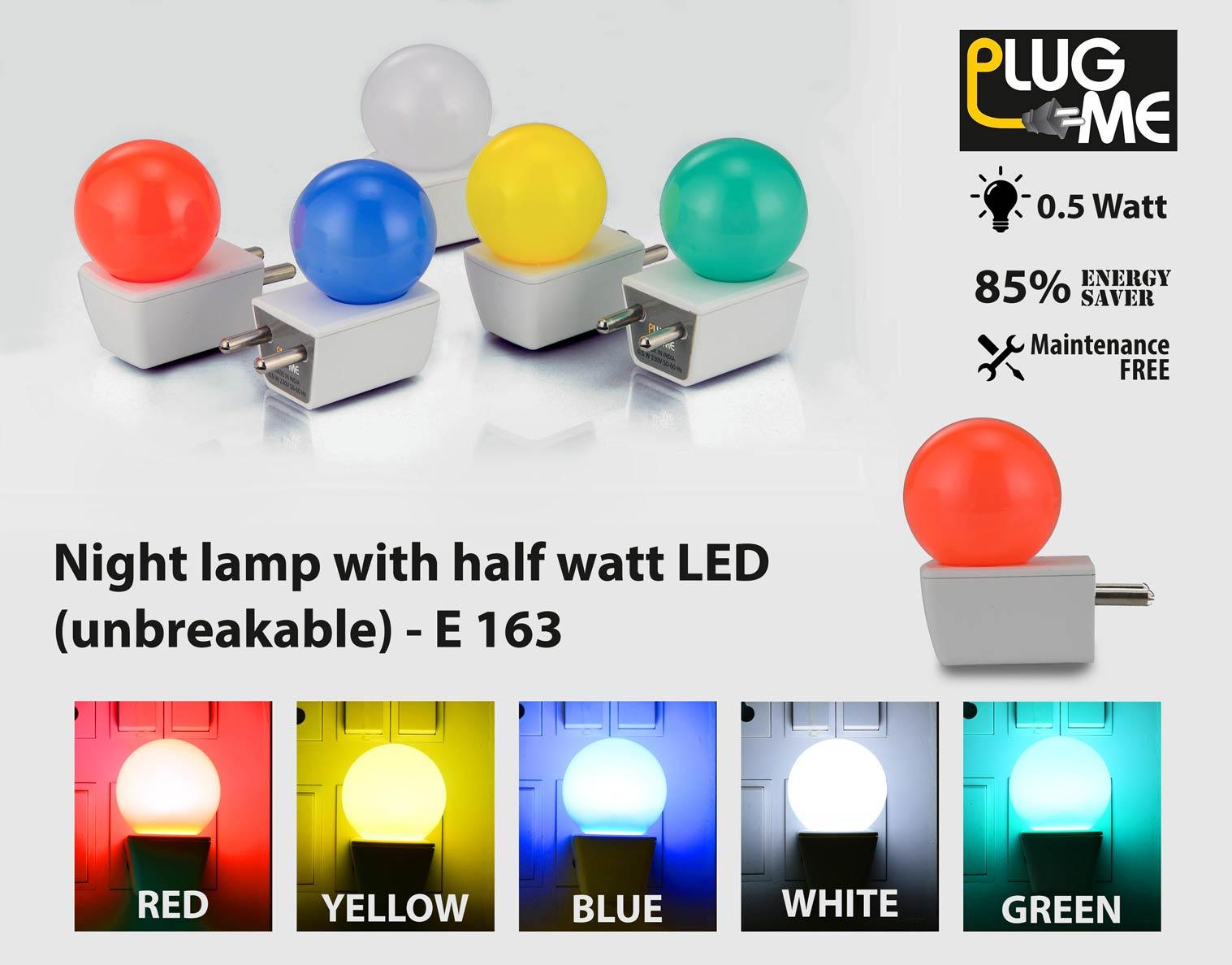 Night Lamp With Half Watt LED