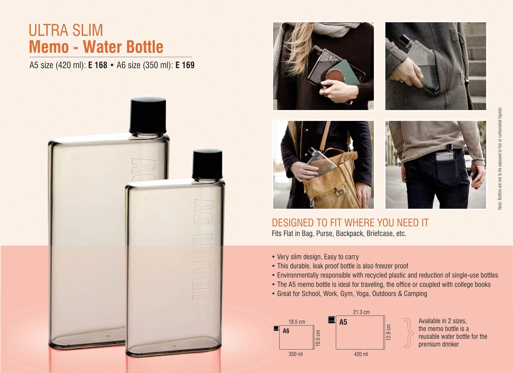 Ultra Sim Memo Water Bottle