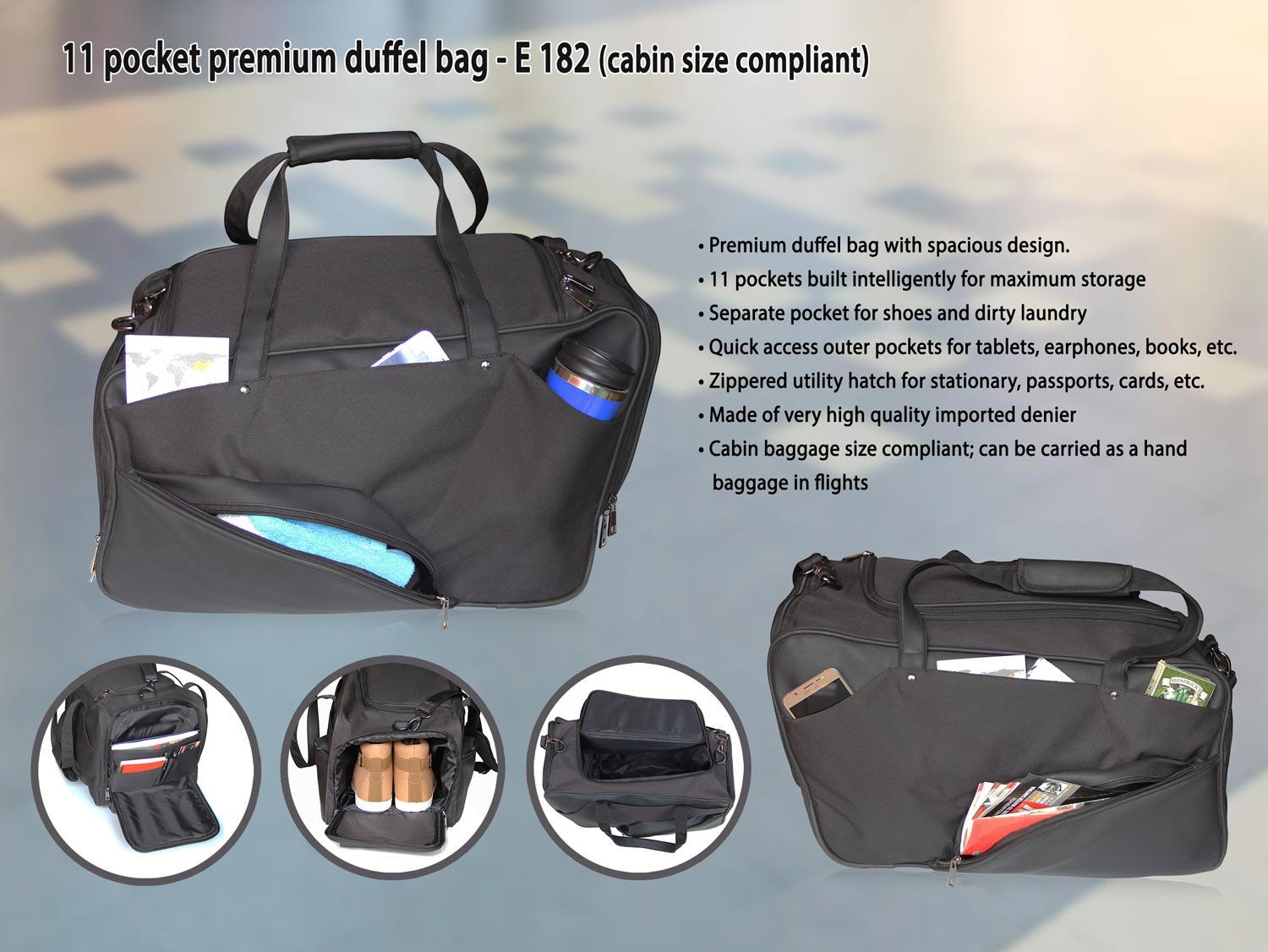 11 Pocket Premium Duffel Bag