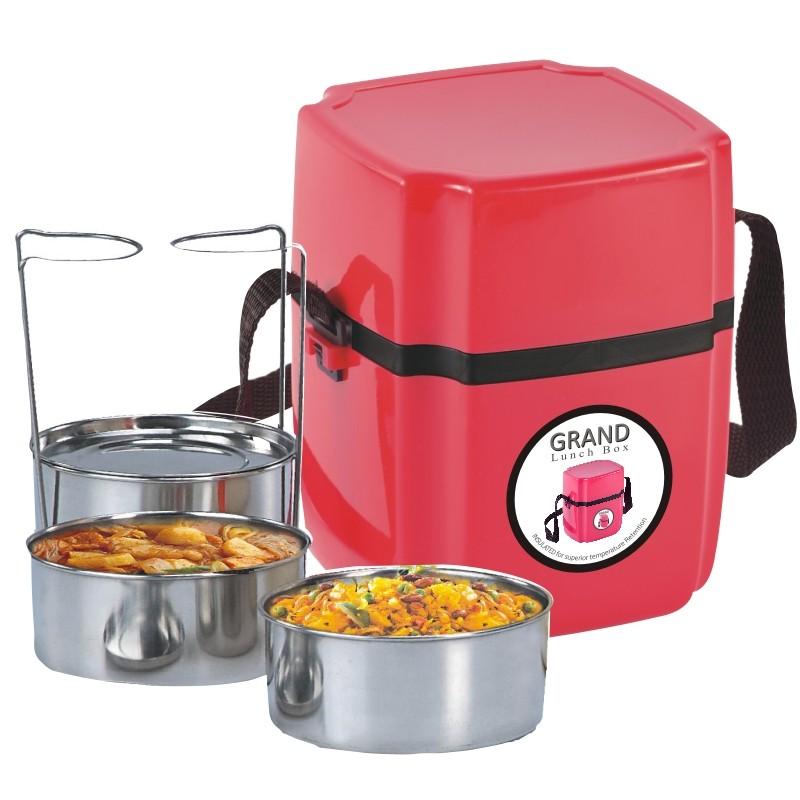 Grand Steel Lunch Box