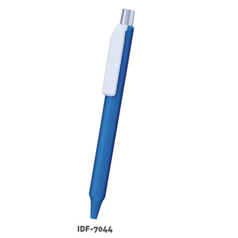 Plastic Blue Jumbo Clickable Pen