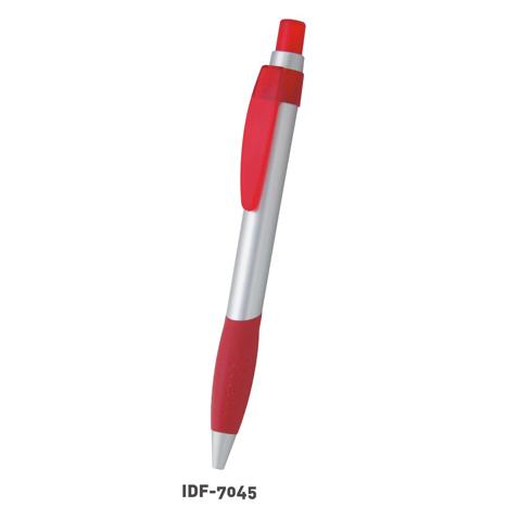 Plastic Orange Jumbo Clickable Pen